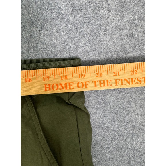 Kuhl Mens Pants Olive Green Size 38x29 Cargo Zip Pockets Outdoor Hiking - Picture 5 of 7
